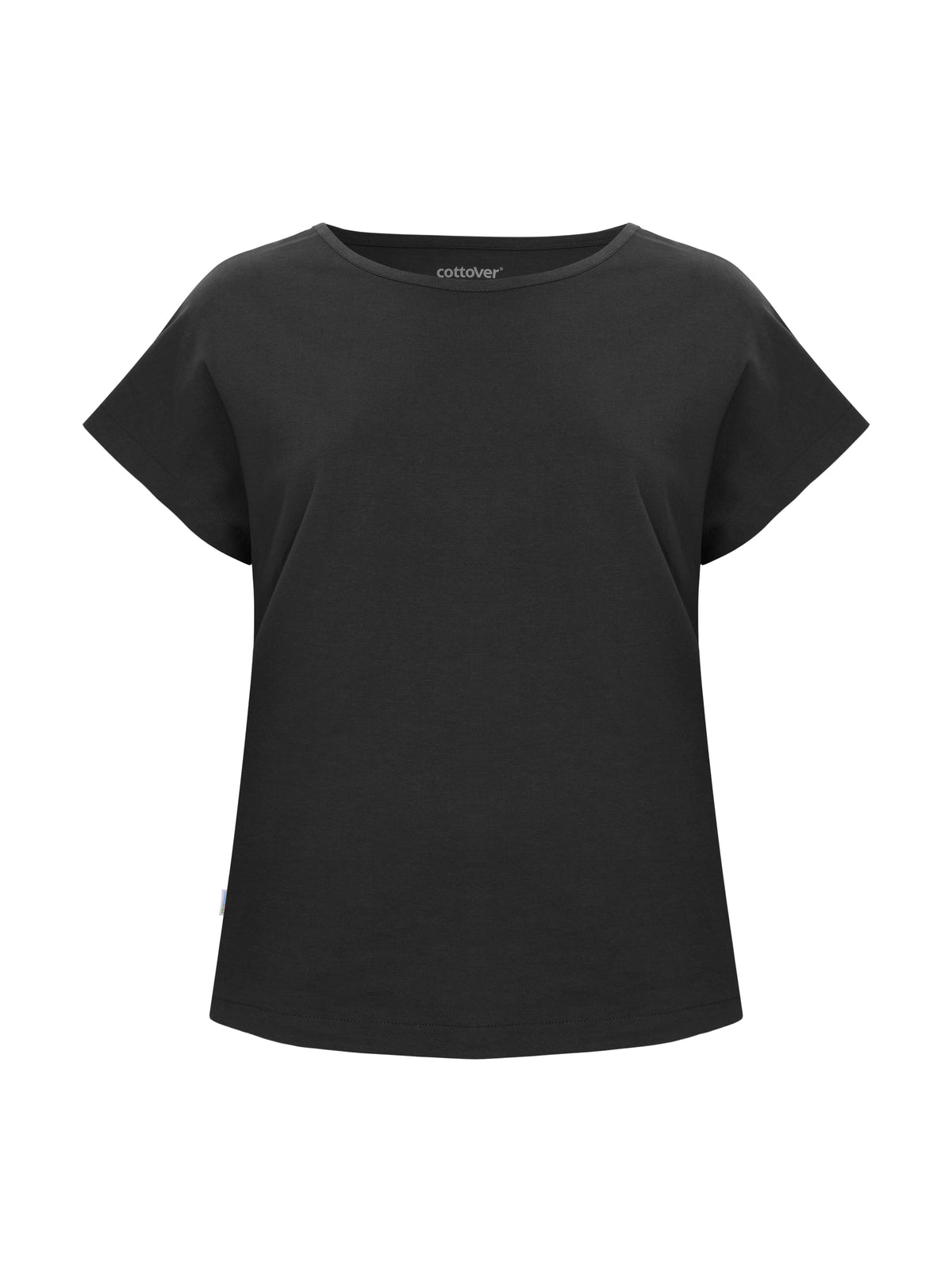 Cottover Top Lady Schwarz, Vorderansicht