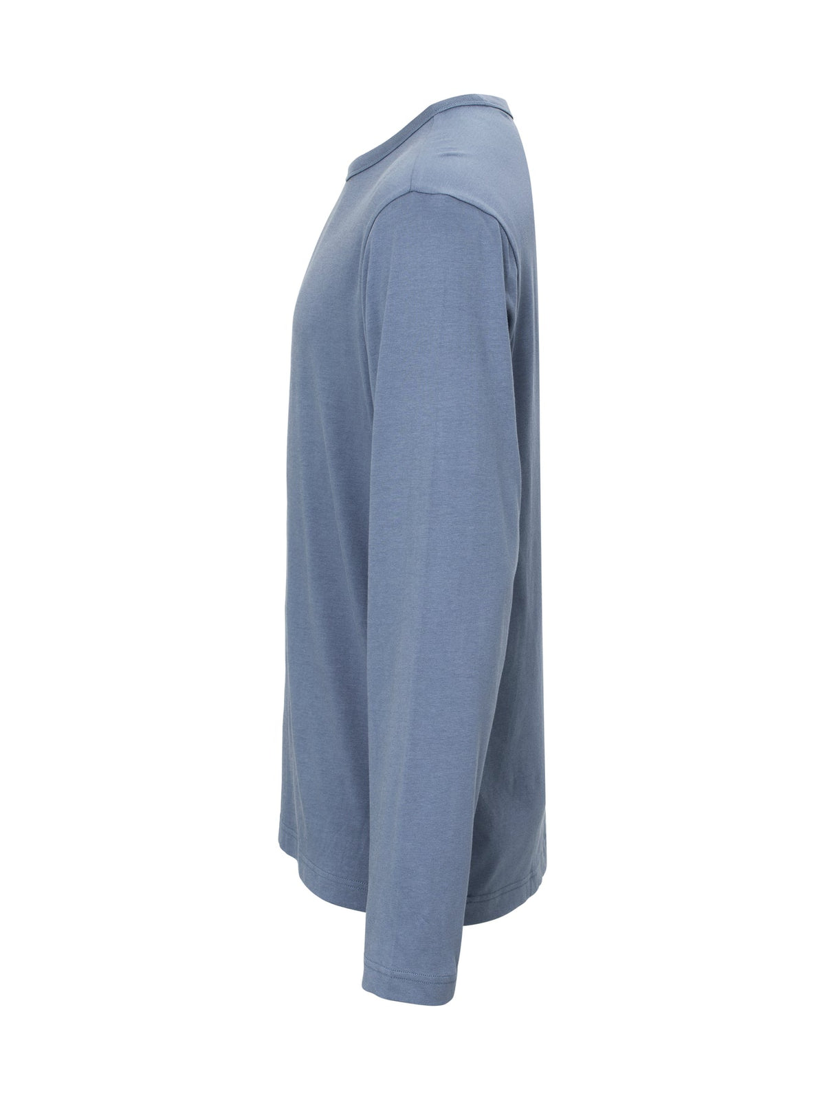 Cottover Relaxed LS Unisex Blaugrau, Seitenansicht links