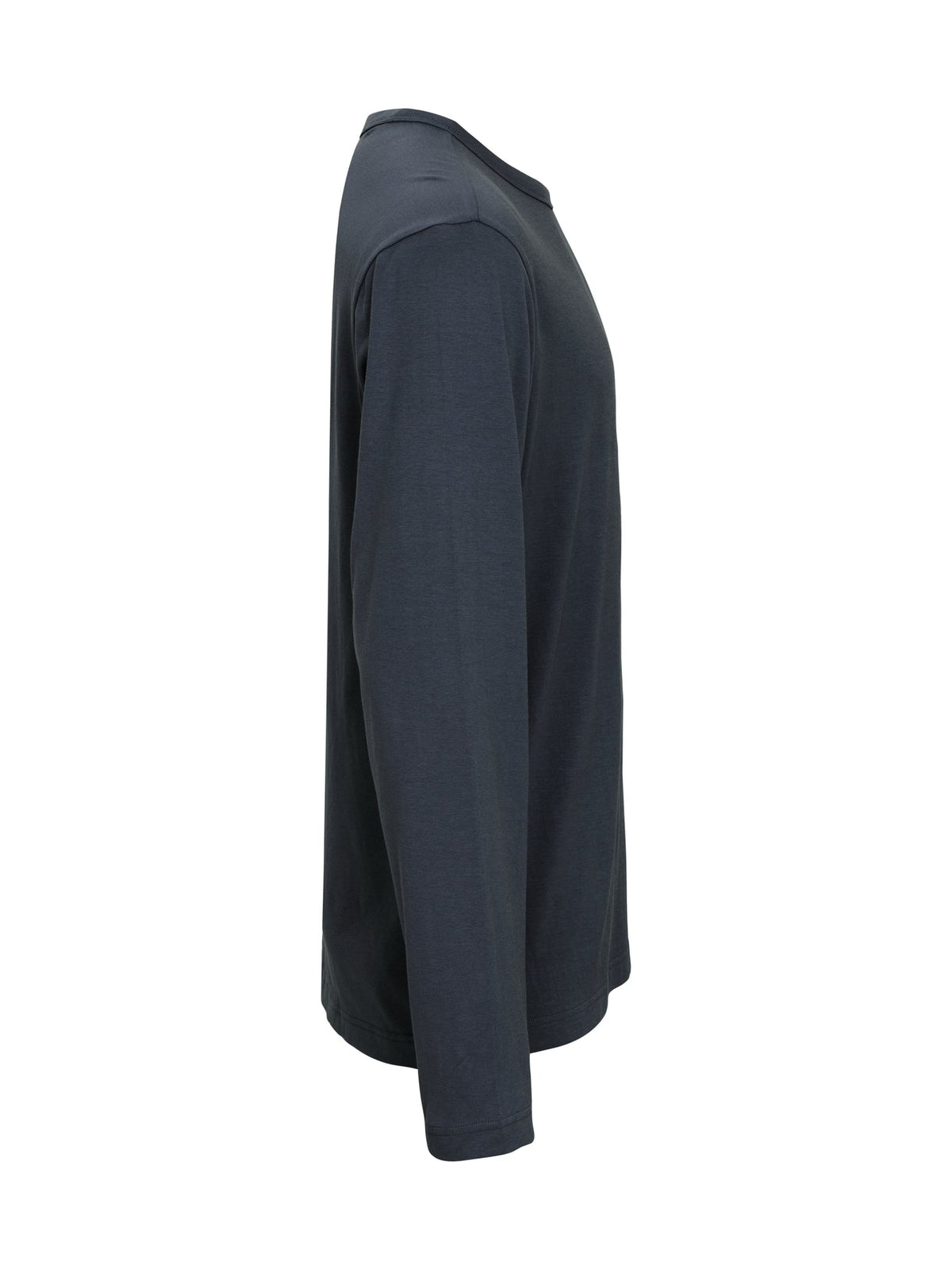 Cottover Relaxed LS Unisex Marine, Seitenansicht rechts