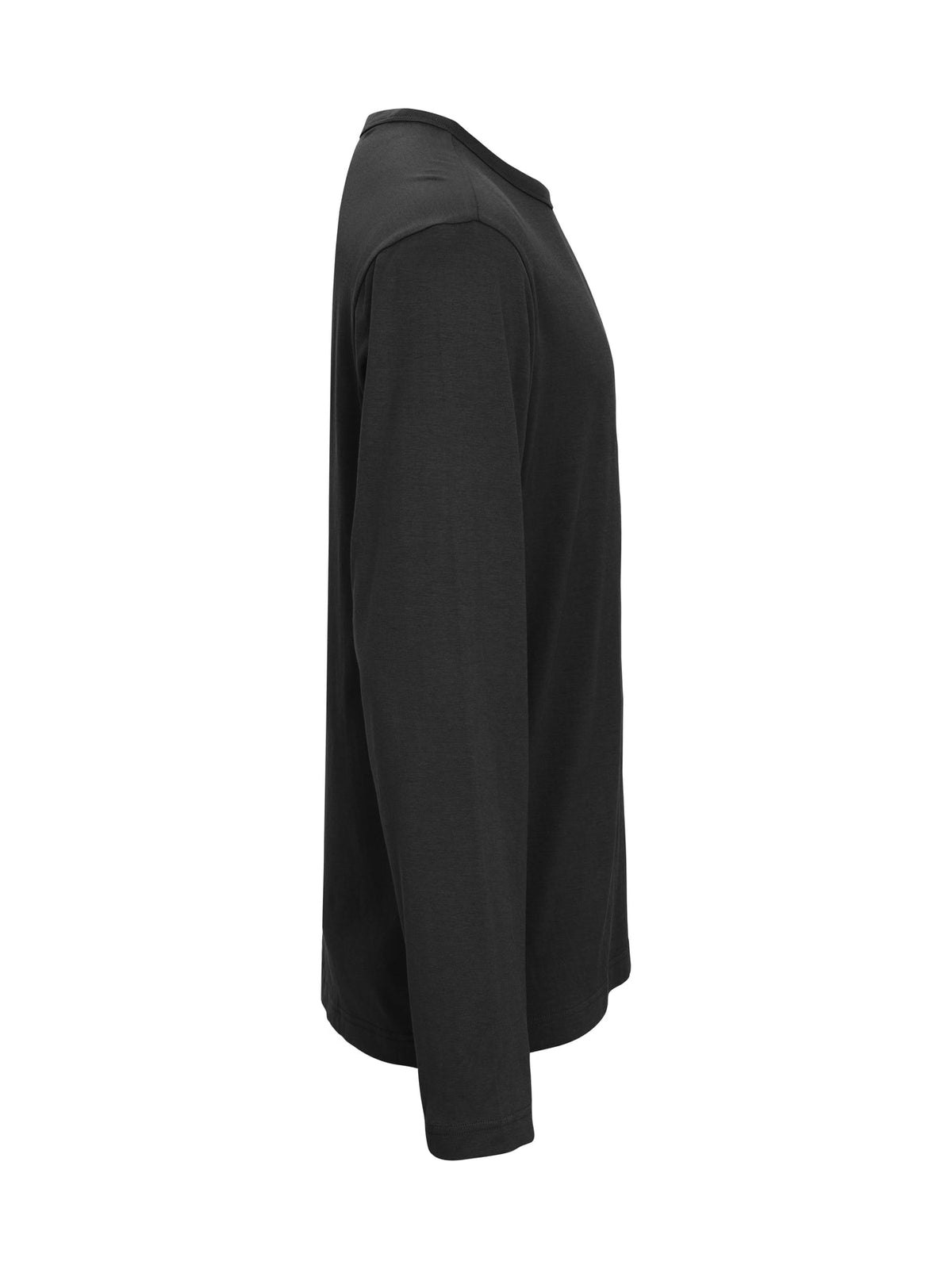 Cottover Relaxed LS Unisex Schwarz, Seitenansicht rechts