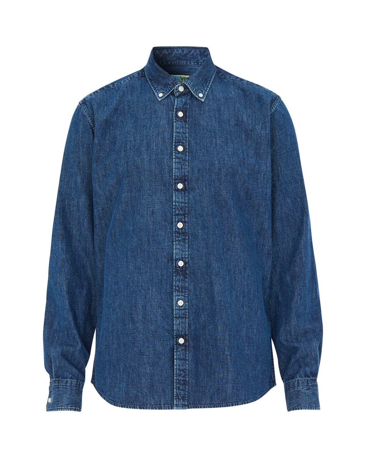 Cottover Hemd Dark Denim Slim fit Herren Navy, Produktansicht