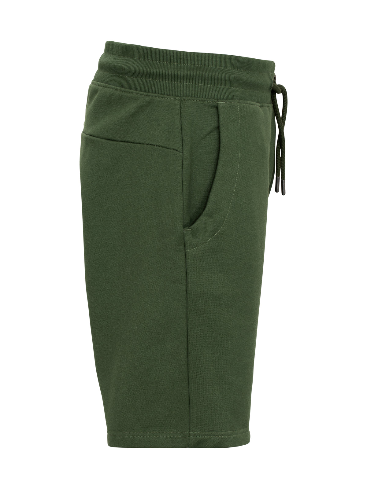 Cottover Key Shorts Unisex Dunkelgrün, Seitenansicht rechts