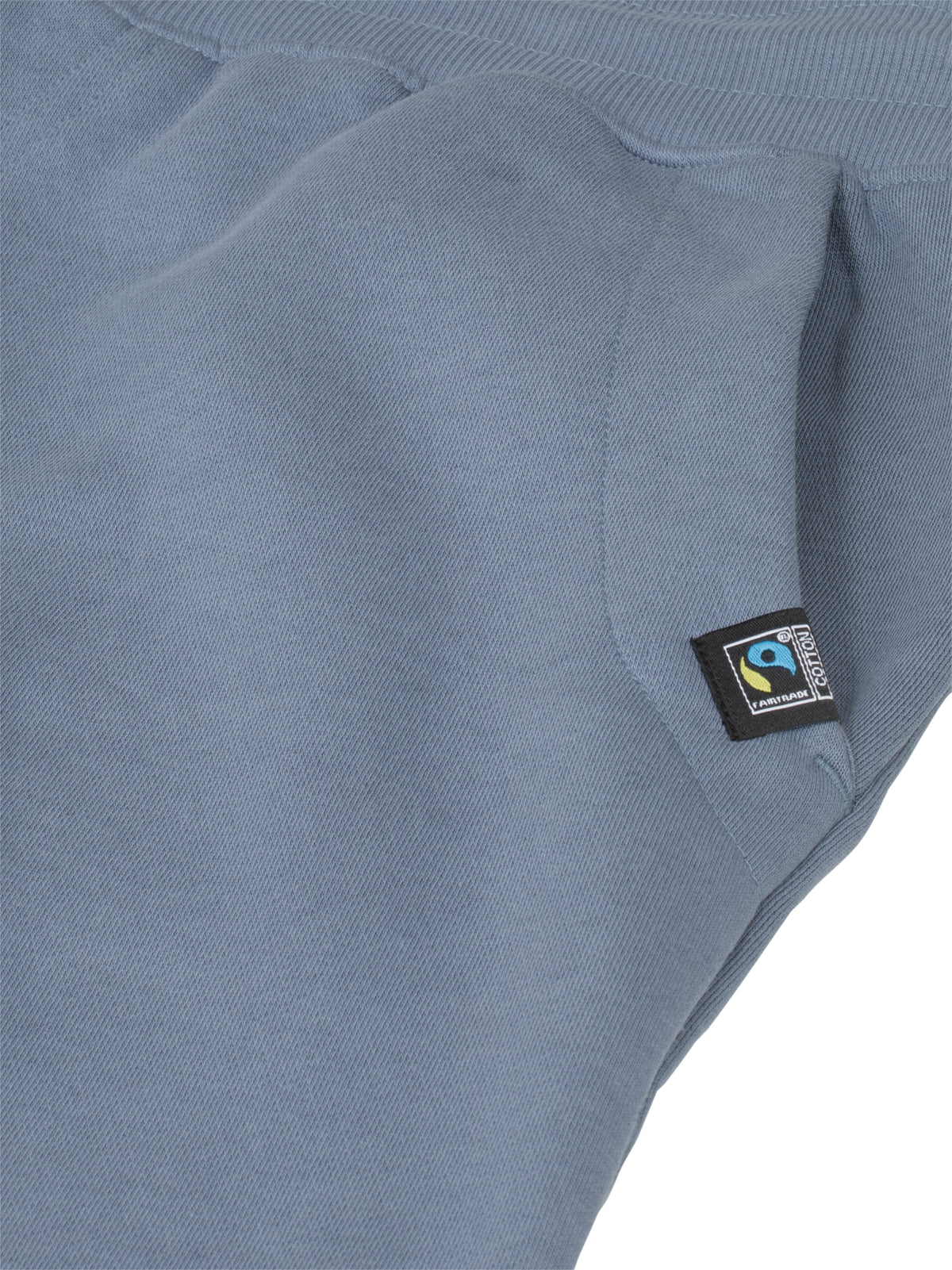 Cottover Key Shorts Unisex Blaugrau, Detailansicht