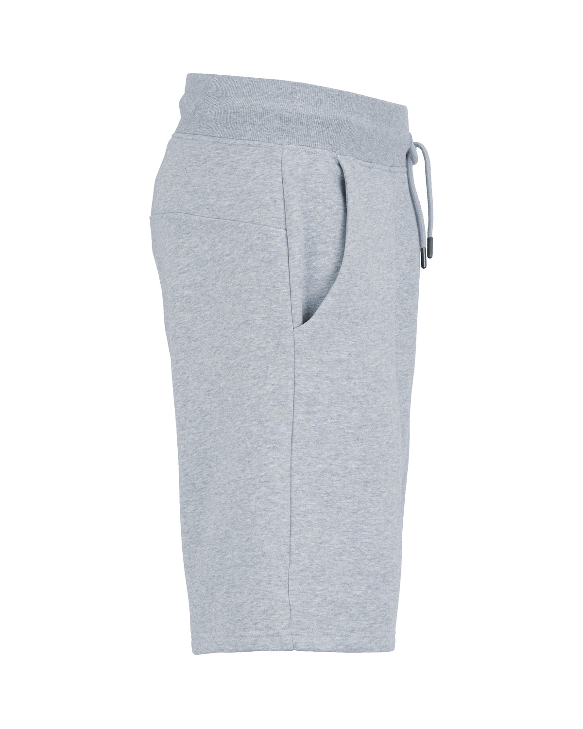 Cottover Key Shorts Unisex Grey Melange, Seitenansicht rechts