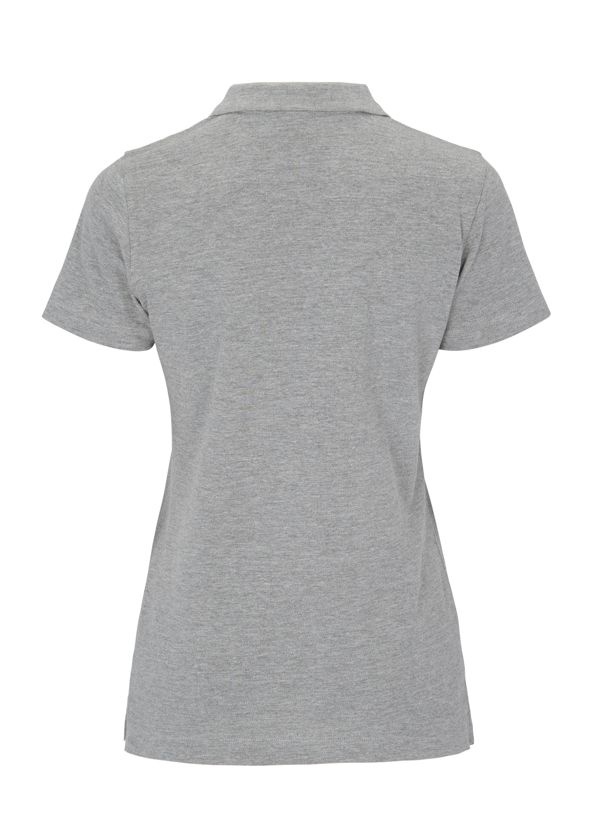 Cottover Stretch Pique Lady Graumeliert, Rückansicht