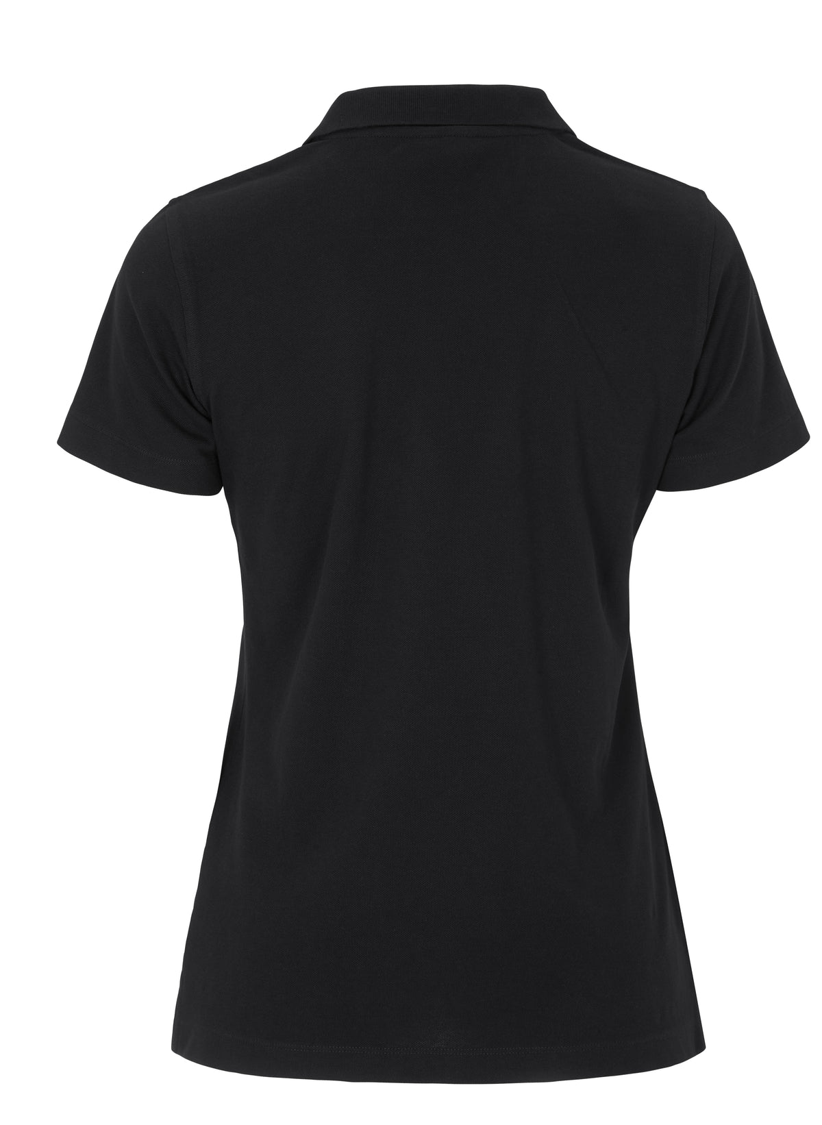 Cottover Stretch Pique Lady Schwarz, Rückansicht
