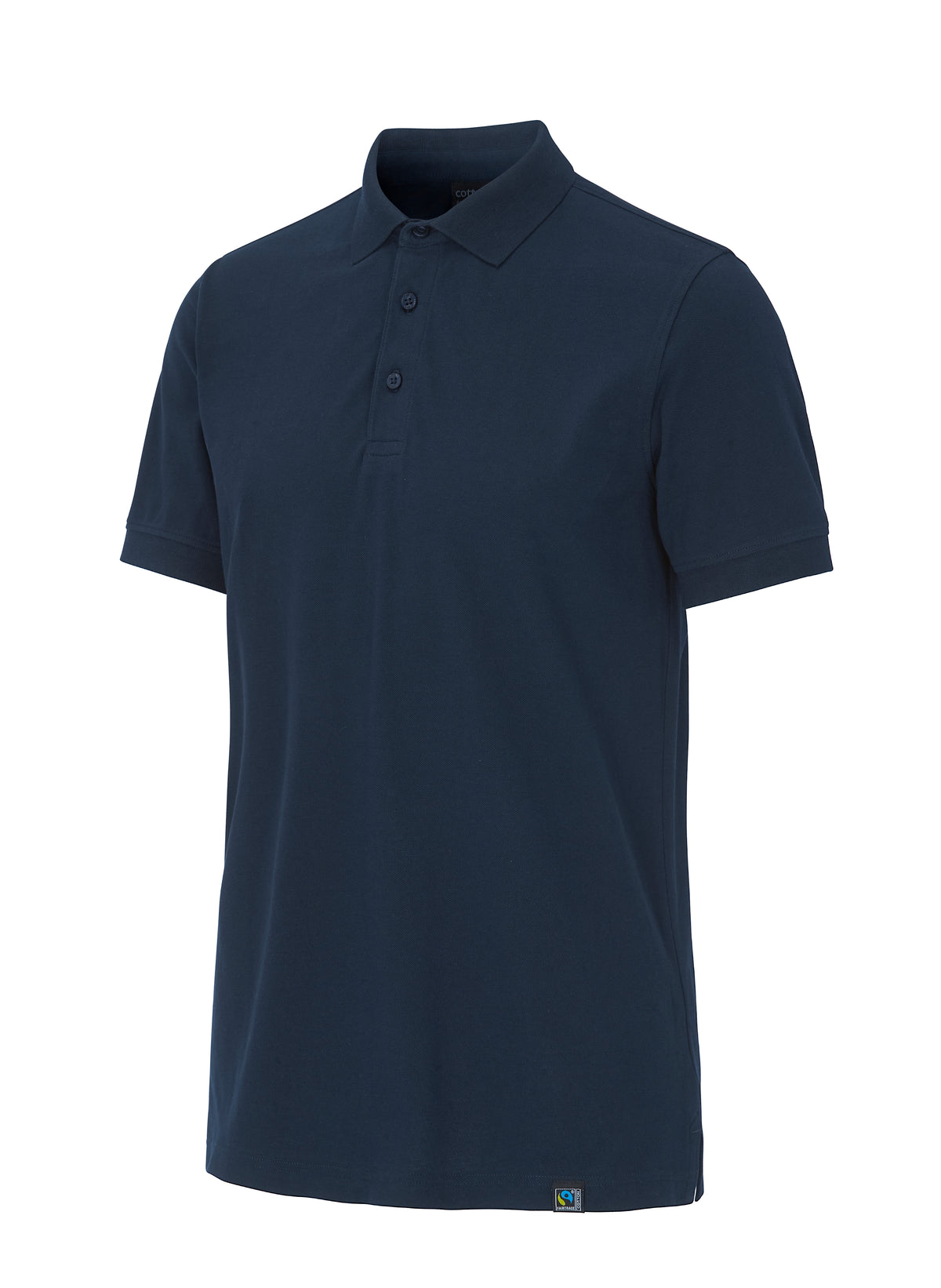 Cottover Stretch Piqué Man Marine, Produktansicht