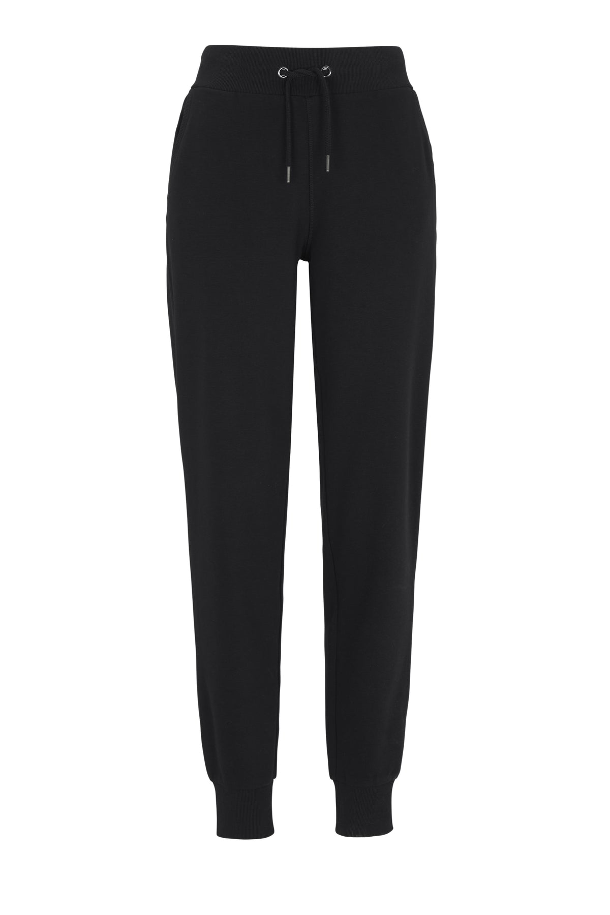 Cottover F. Terry Pants Lady Schwarz, Vorderansicht