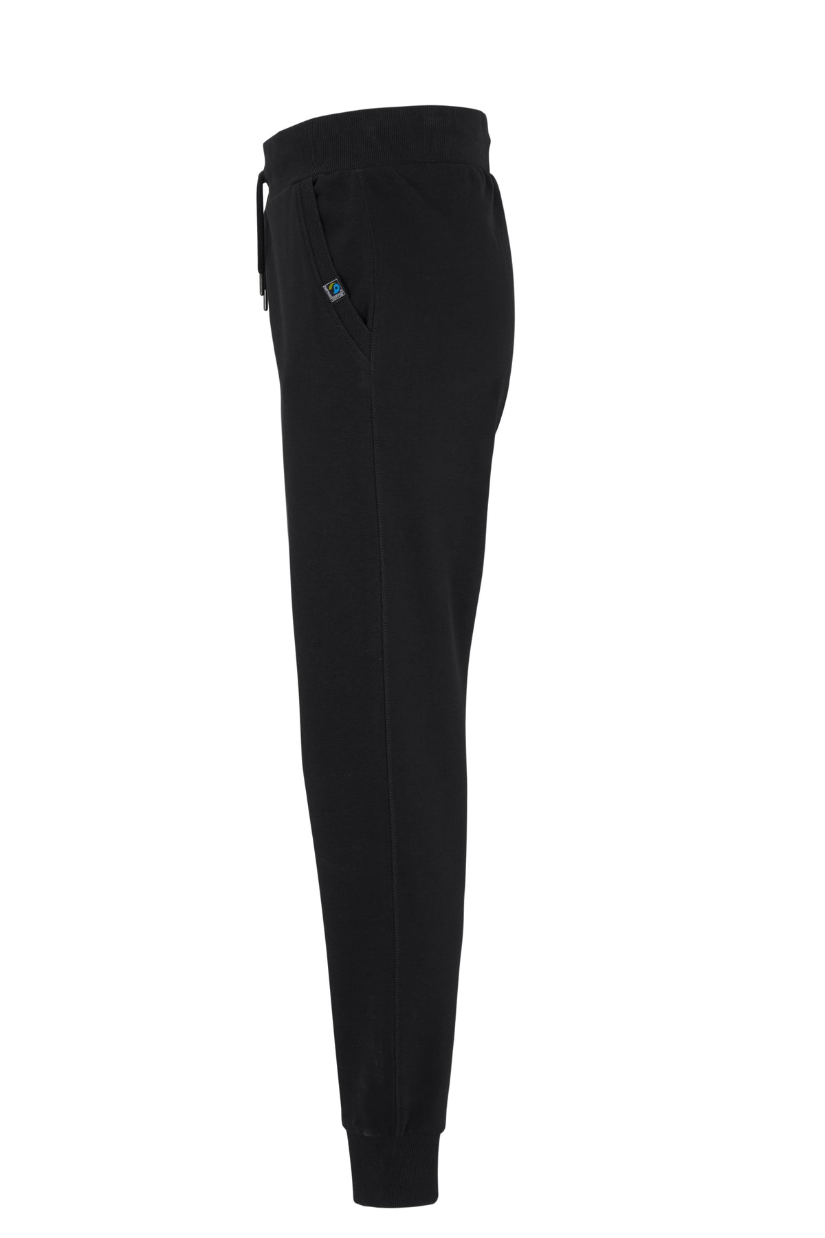 Cottover F. Terry Pants Lady Schwarz, Seitenansicht links