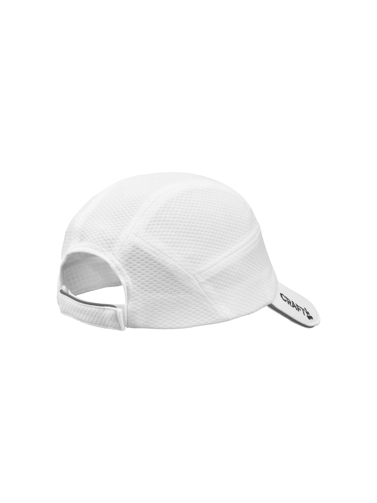 Craft Running Cap in Weiss, Rückansicht