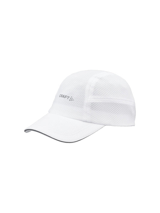Craft Running Cap in Weiss, Vorderansicht