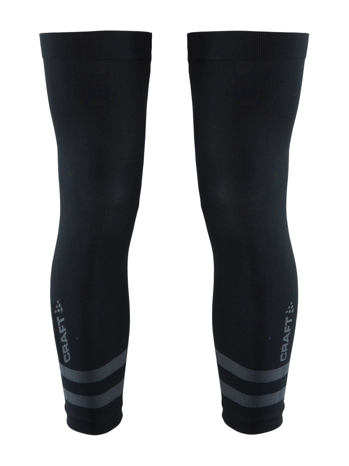Craft CORE SubZ Seamless Knee Warmer 2.0 in Schwarz, Vorderansicht