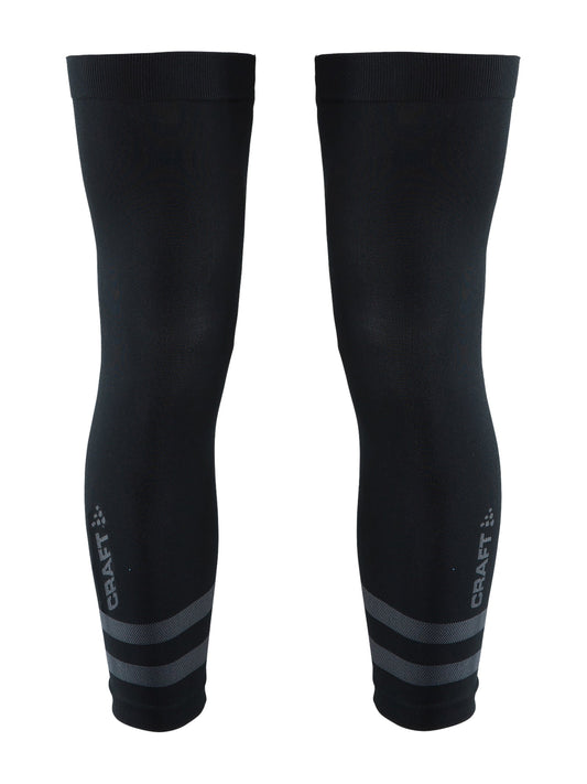 Craft CORE SubZ Seamless Knee Warmer 2.0 in Schwarz, Vorderansicht