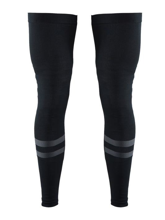 Craft CORE SubZ Seamless Leg Warmer 2.0 in Schwarz, Vorderansicht