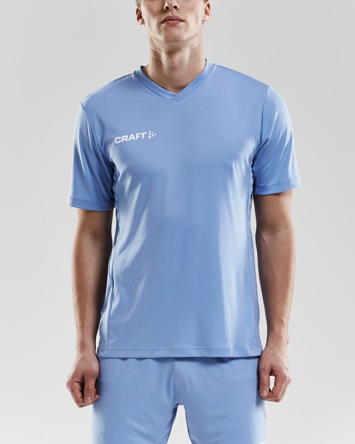 Craft Squad Go Jersey Solid Herren in Hellblau, Detailansicht