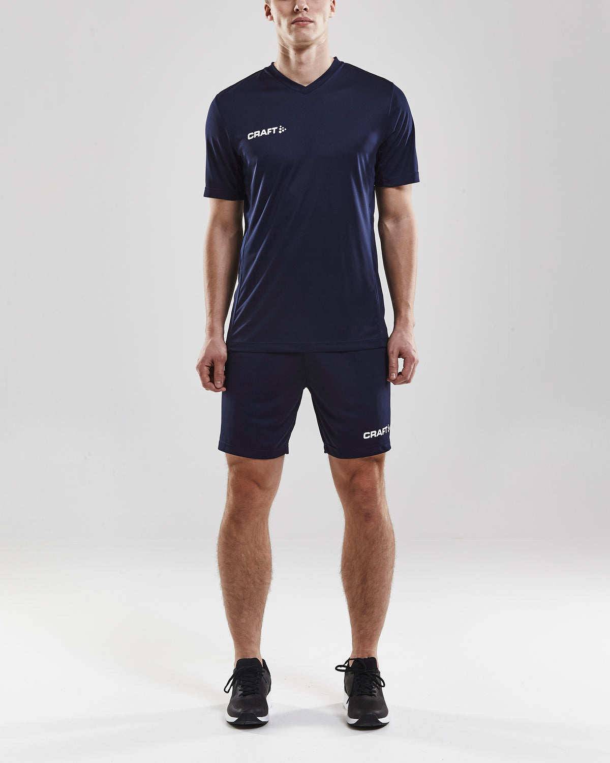 Craft Squad Go Short Solid Herren in Navy, Detailansicht