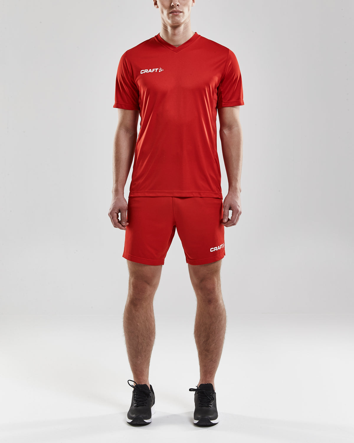 Craft Squad Go Short Solid Herren in Rot, Detailansicht