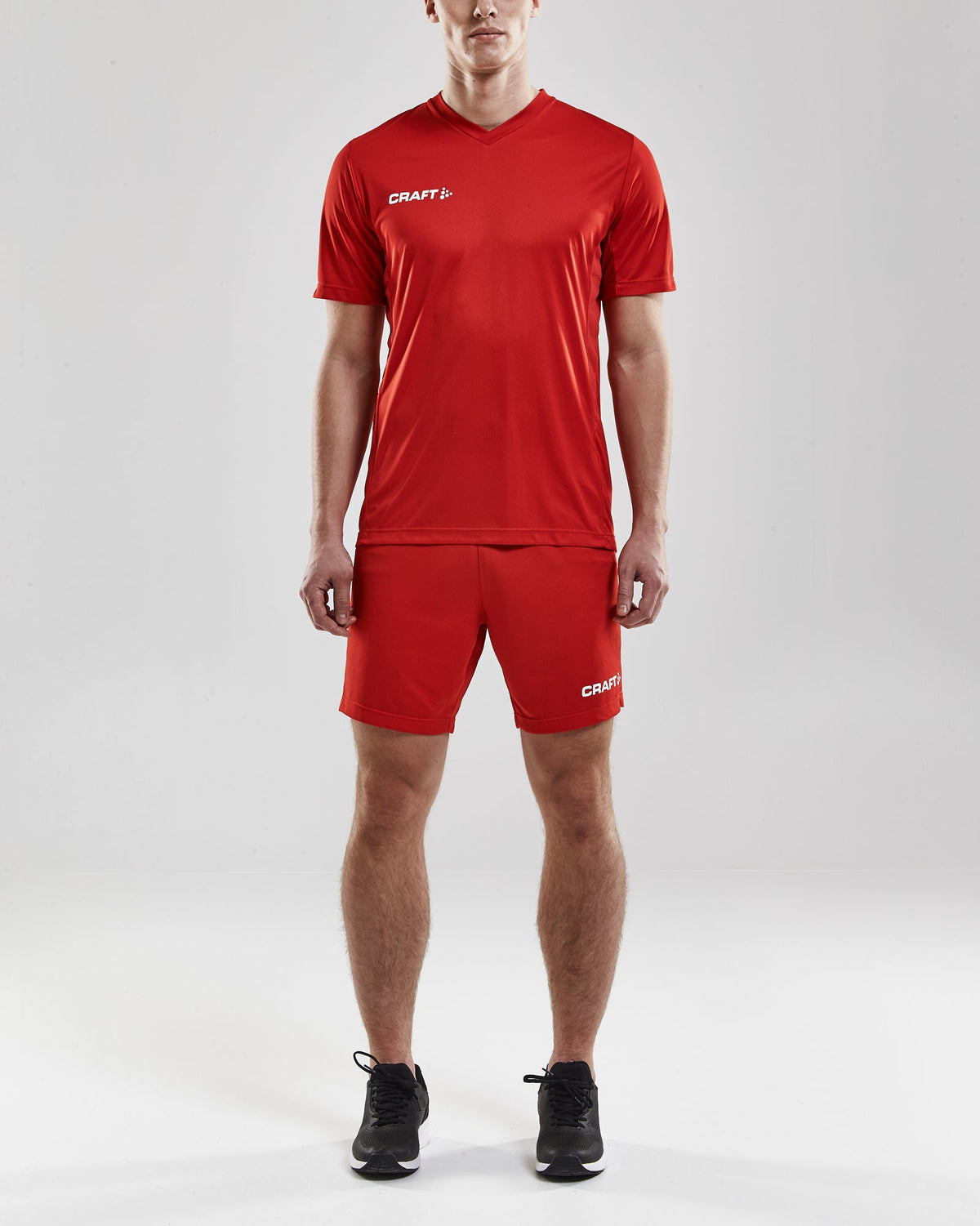 Craft Squad Go Jersey Solid Herren in Rot, Detailansicht