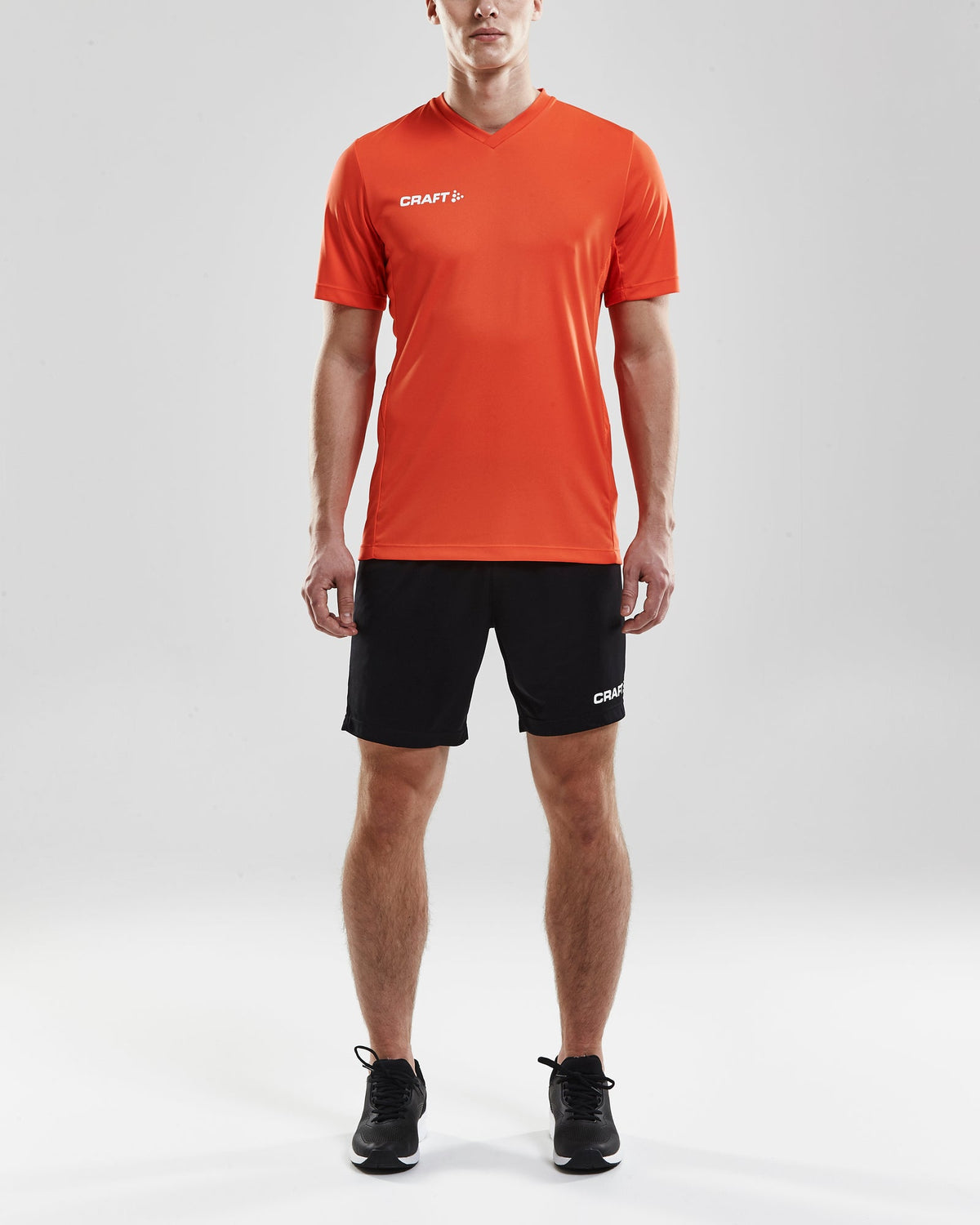 Craft Squad Go Jersey Solid Herren in Schwarz, Detailansicht