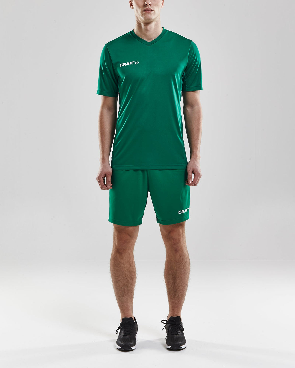 Craft Squad Go Jersey Solid Herren in Grün, Detailansicht