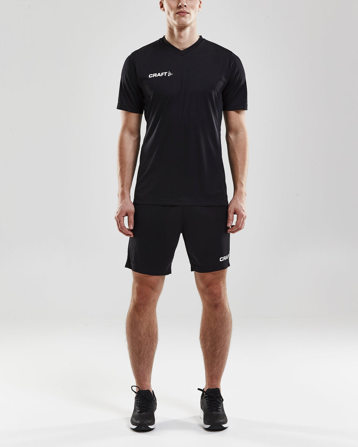 Craft Squad Go Jersey Solid Herren in Schwarz, Detailansicht
