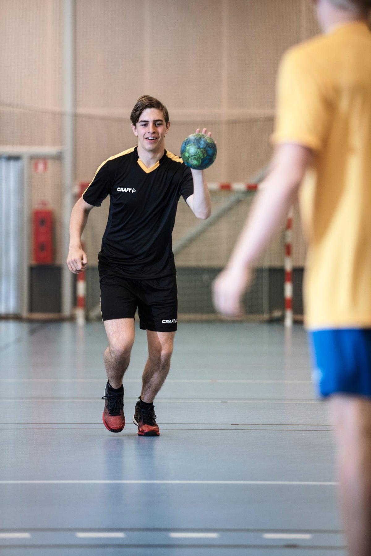 Craft Squad Go Jersey Solid Herren in Gelb, Detailansicht