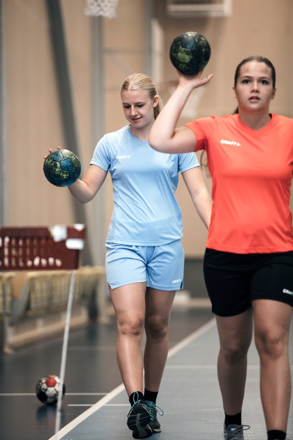 Craft Squad Go Jersey Solid Damen in Hellblau, Detailansicht