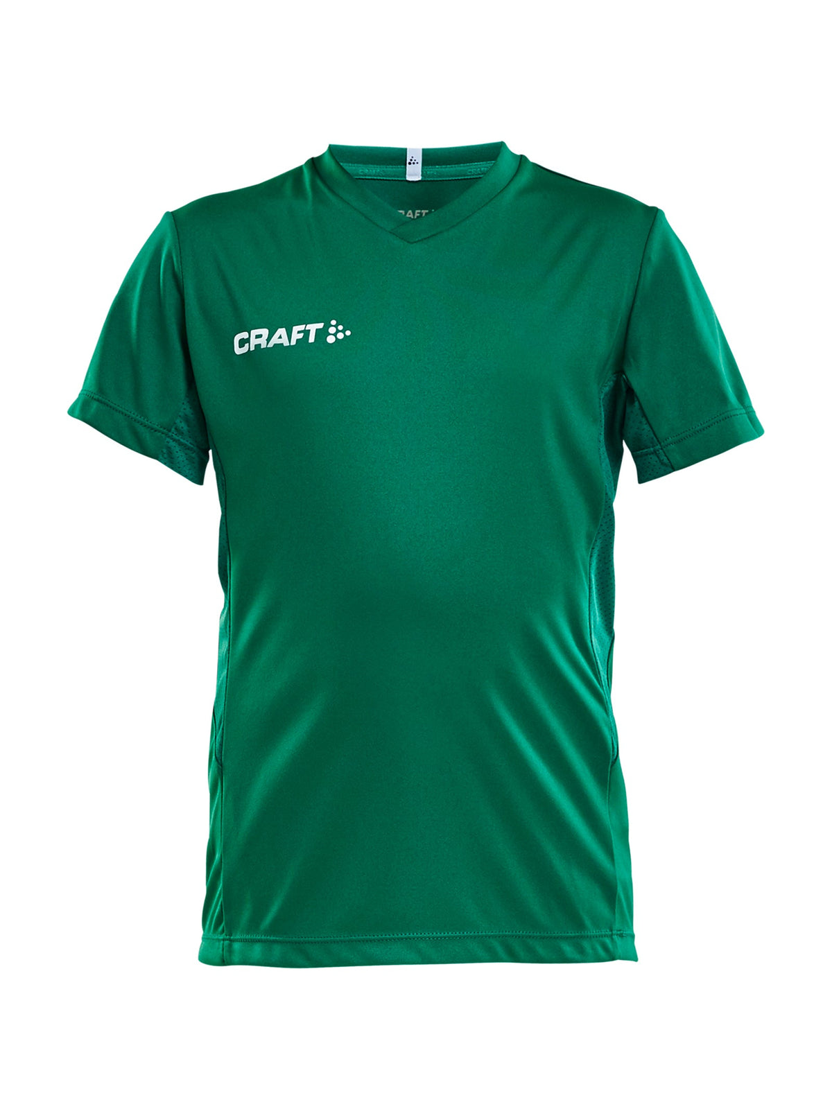 Craft Squad Go Jersey Solid Junior in Grün, Vorderansicht