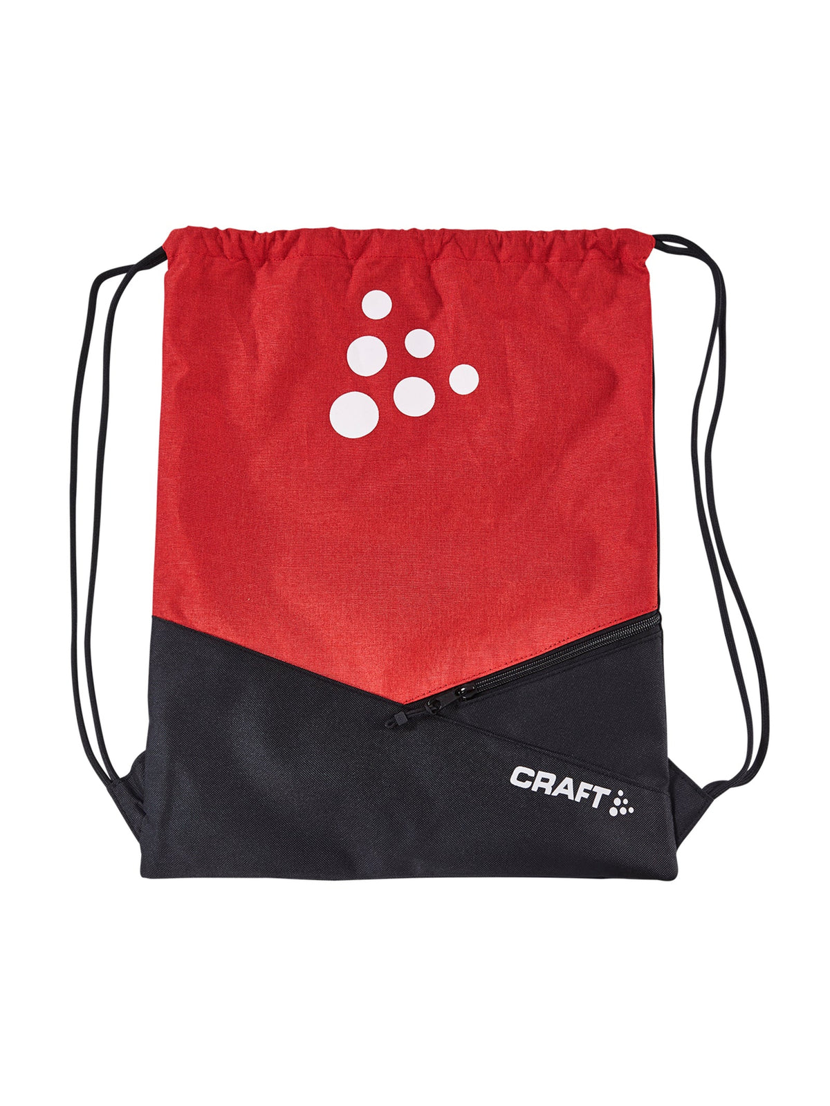 Craft Ability Gym Bag in Schwarz/Rot, Vorderansicht