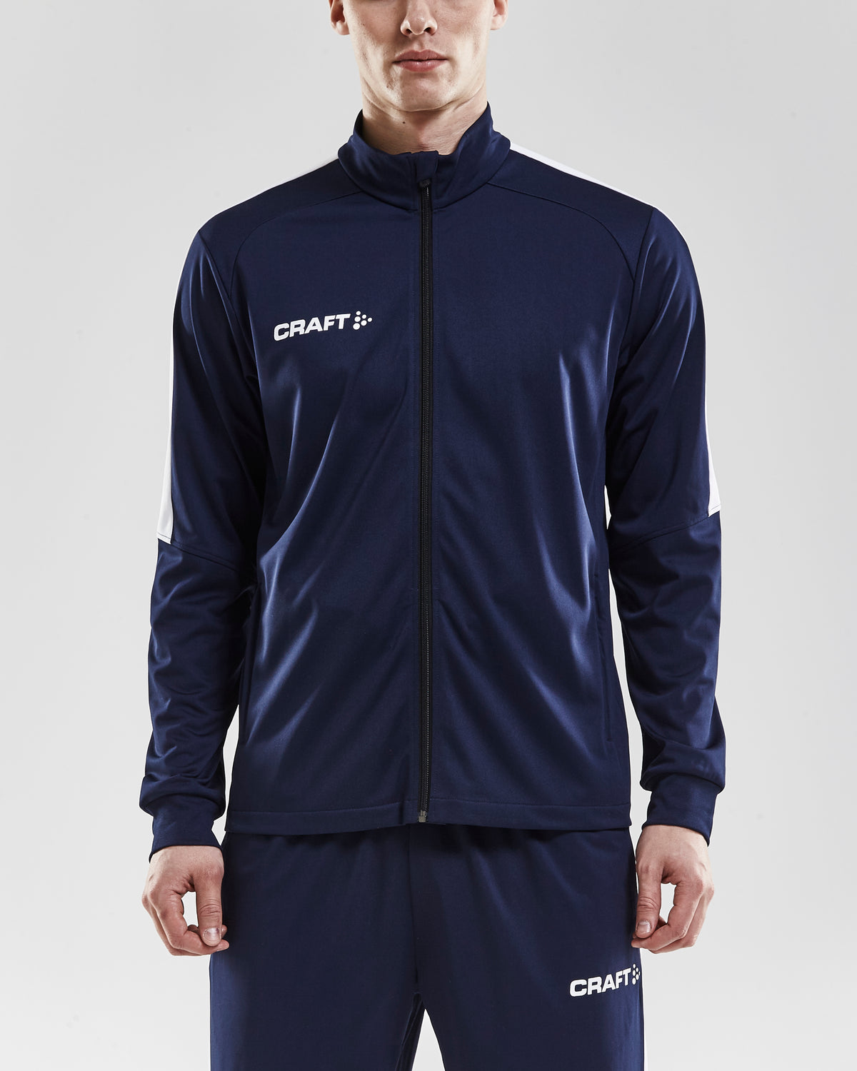 Craft Progress Jacket Herren in Navy, Detailansicht