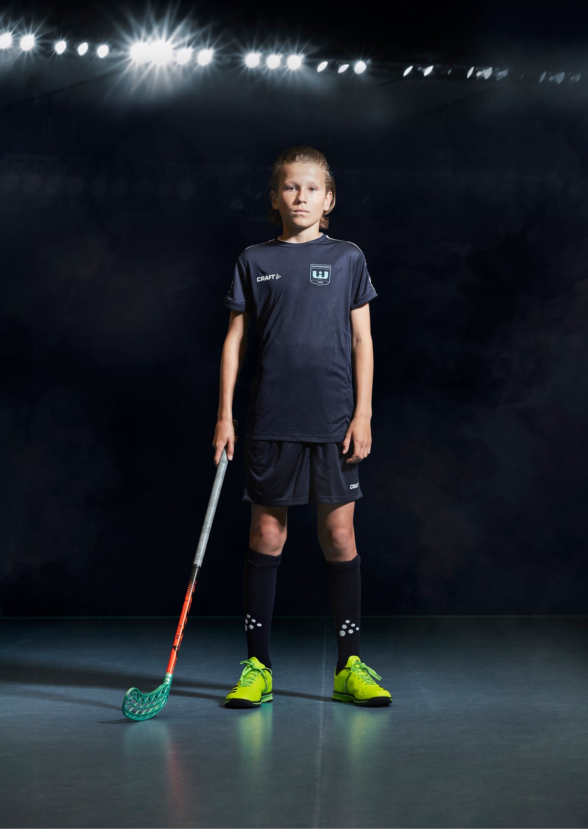 Craft Squad Sock Solid in Navy, Detailansicht