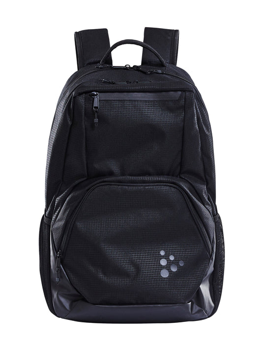 Craft Transit 35L Backpack in Schwarz, Vorderansicht