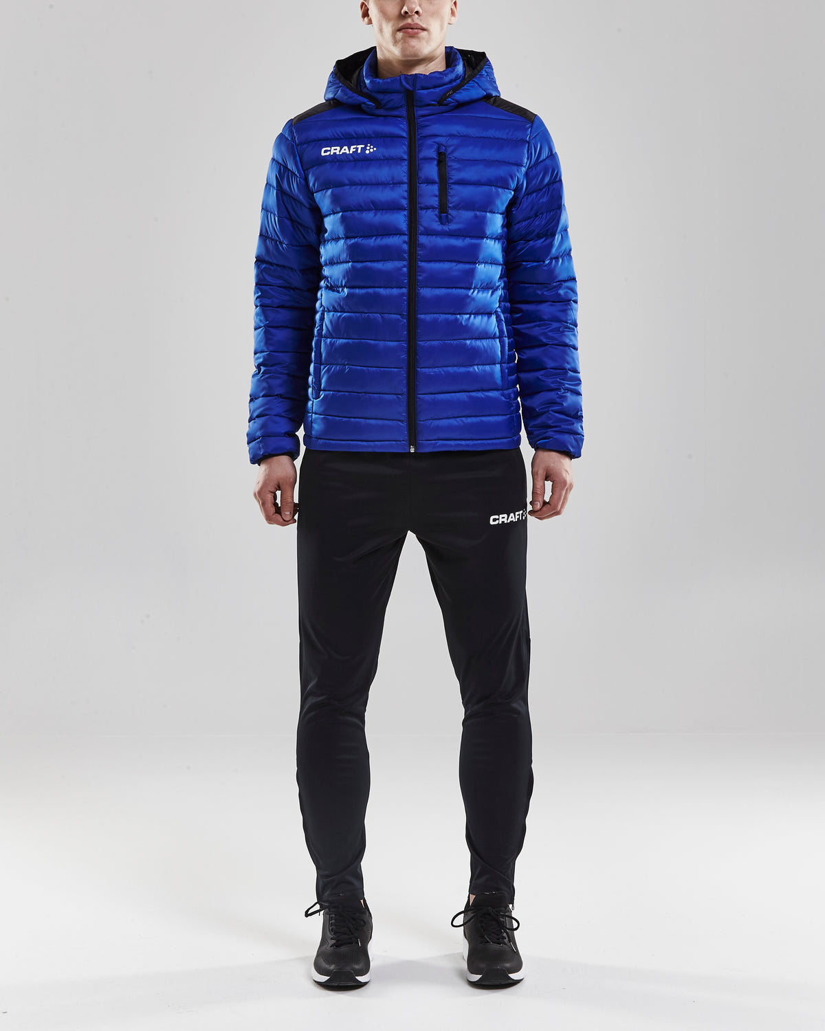 Craft Isolate Jacket Herren in Kobaltblau, Detailansicht
