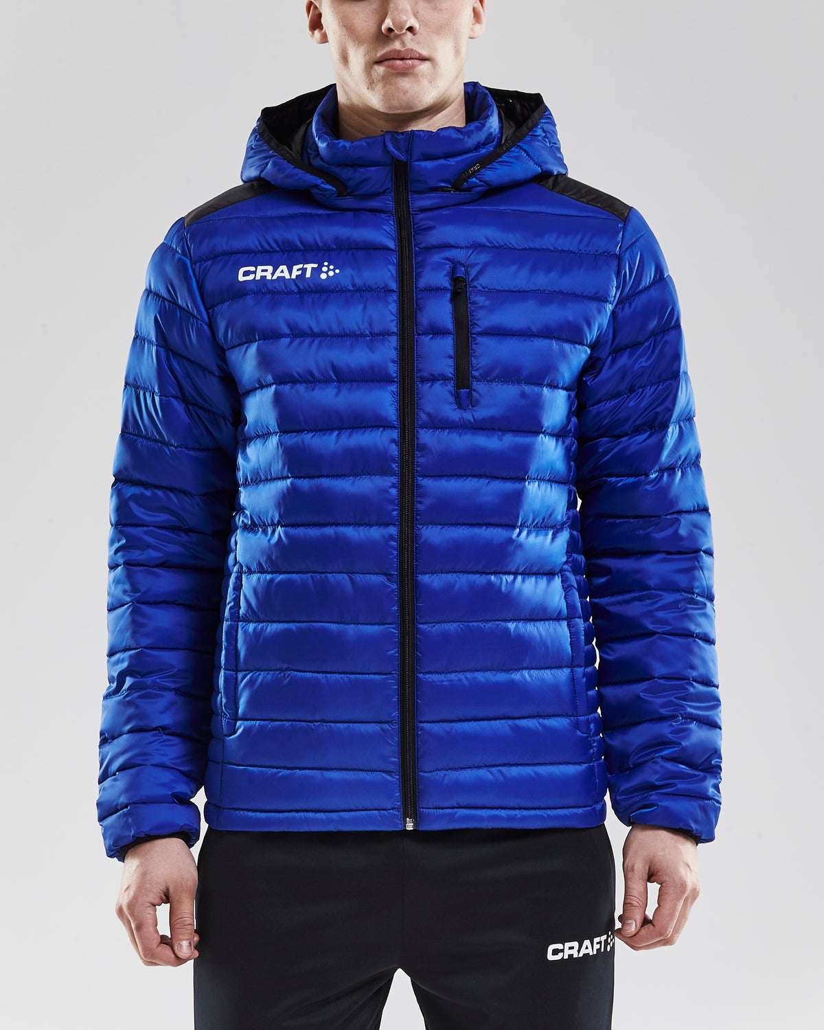 Craft Isolate Jacket Herren in Kobaltblau, Detailansicht