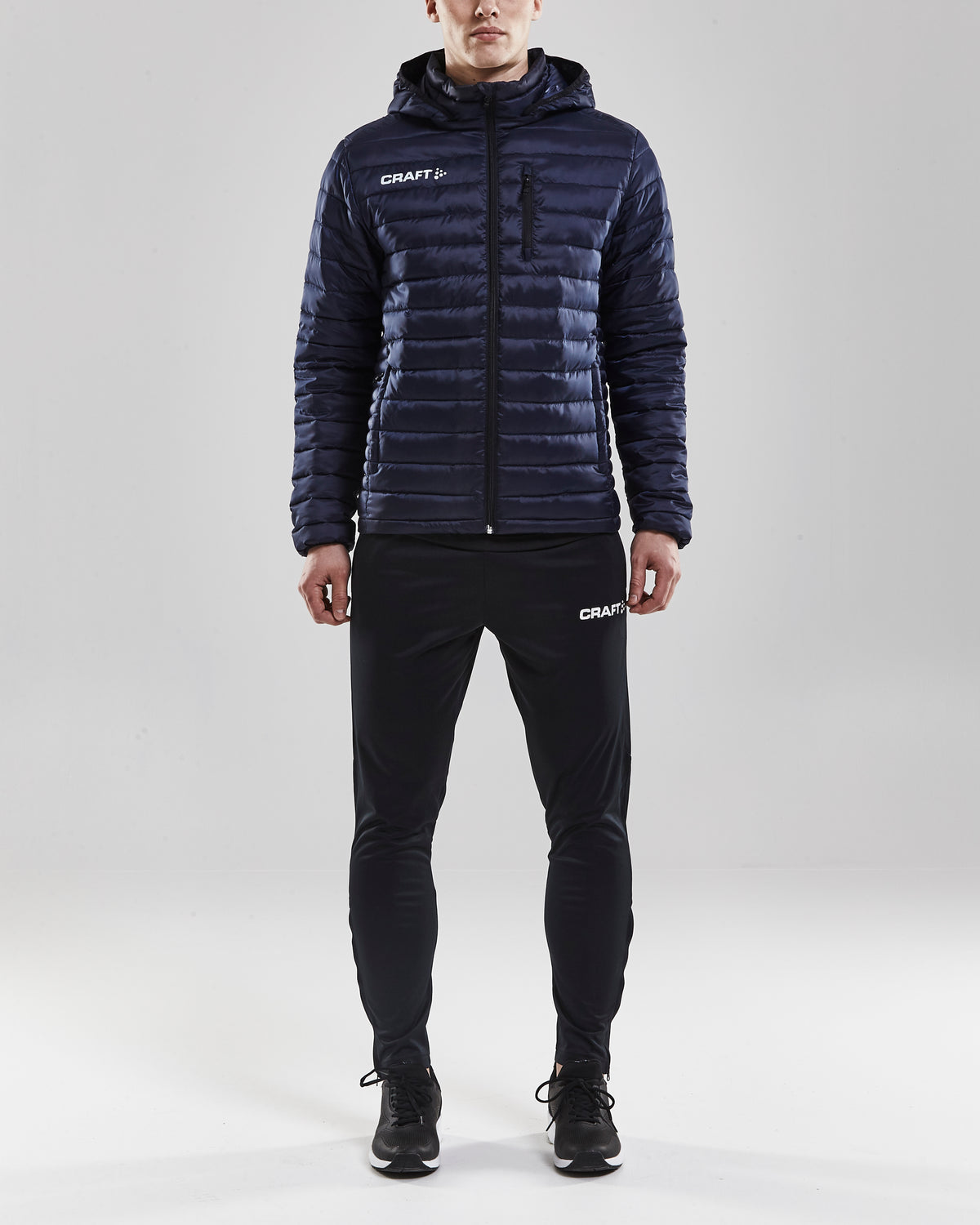 Craft Isolate Jacket Herren in Navy, Detailansicht