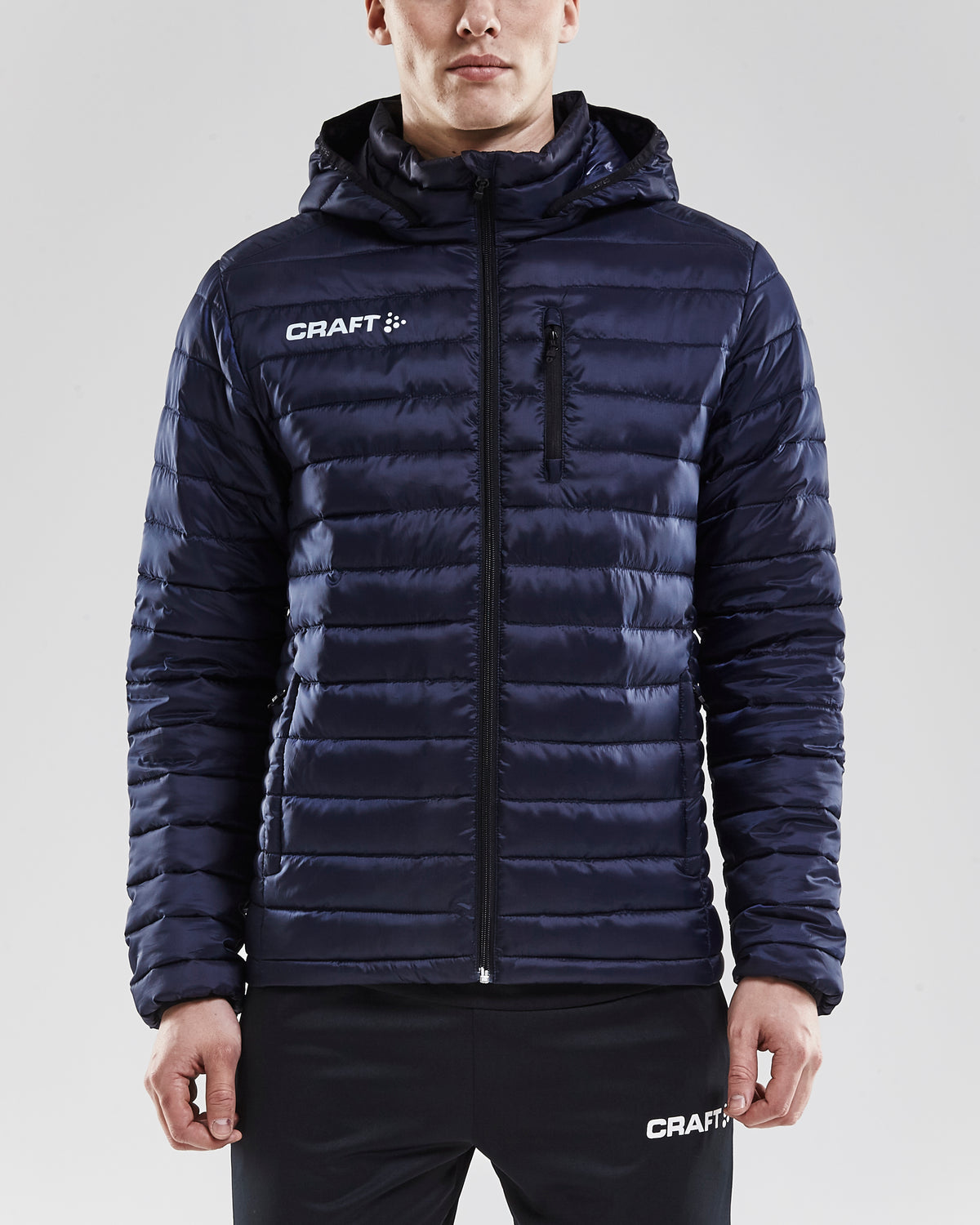 Craft Isolate Jacket Herren in Navy, Detailansicht