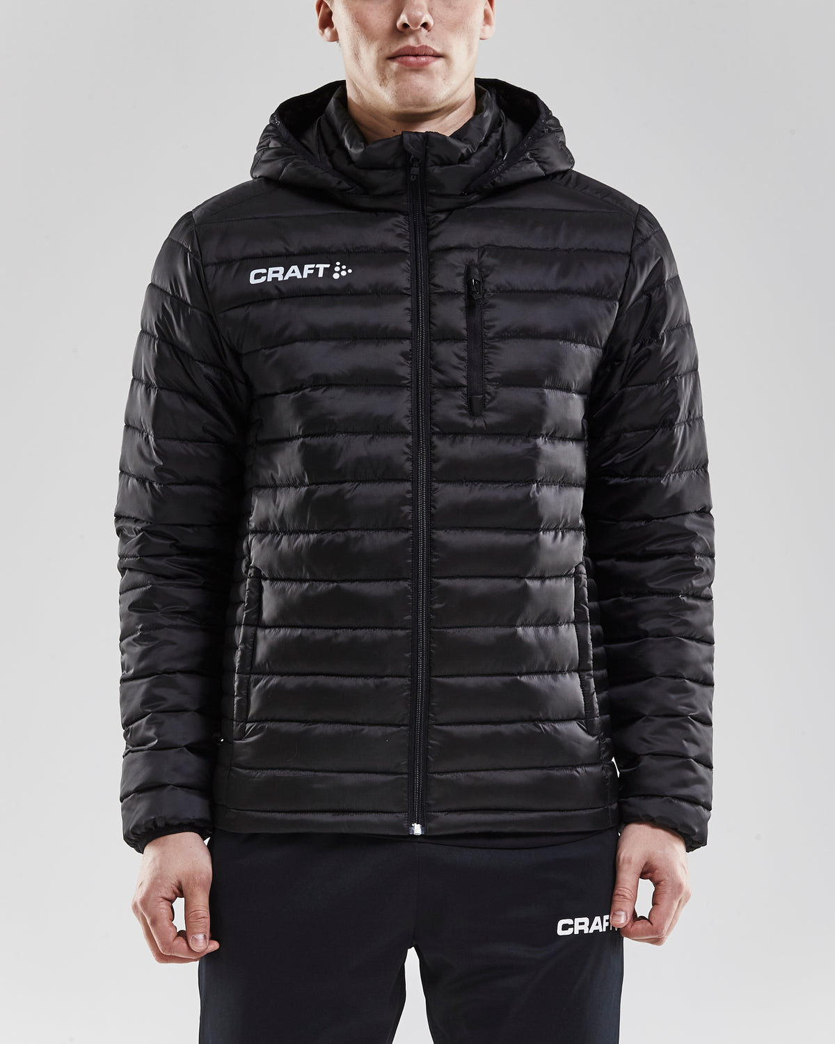 Craft Isolate Jacket Herren in Schwarz, Detailansicht