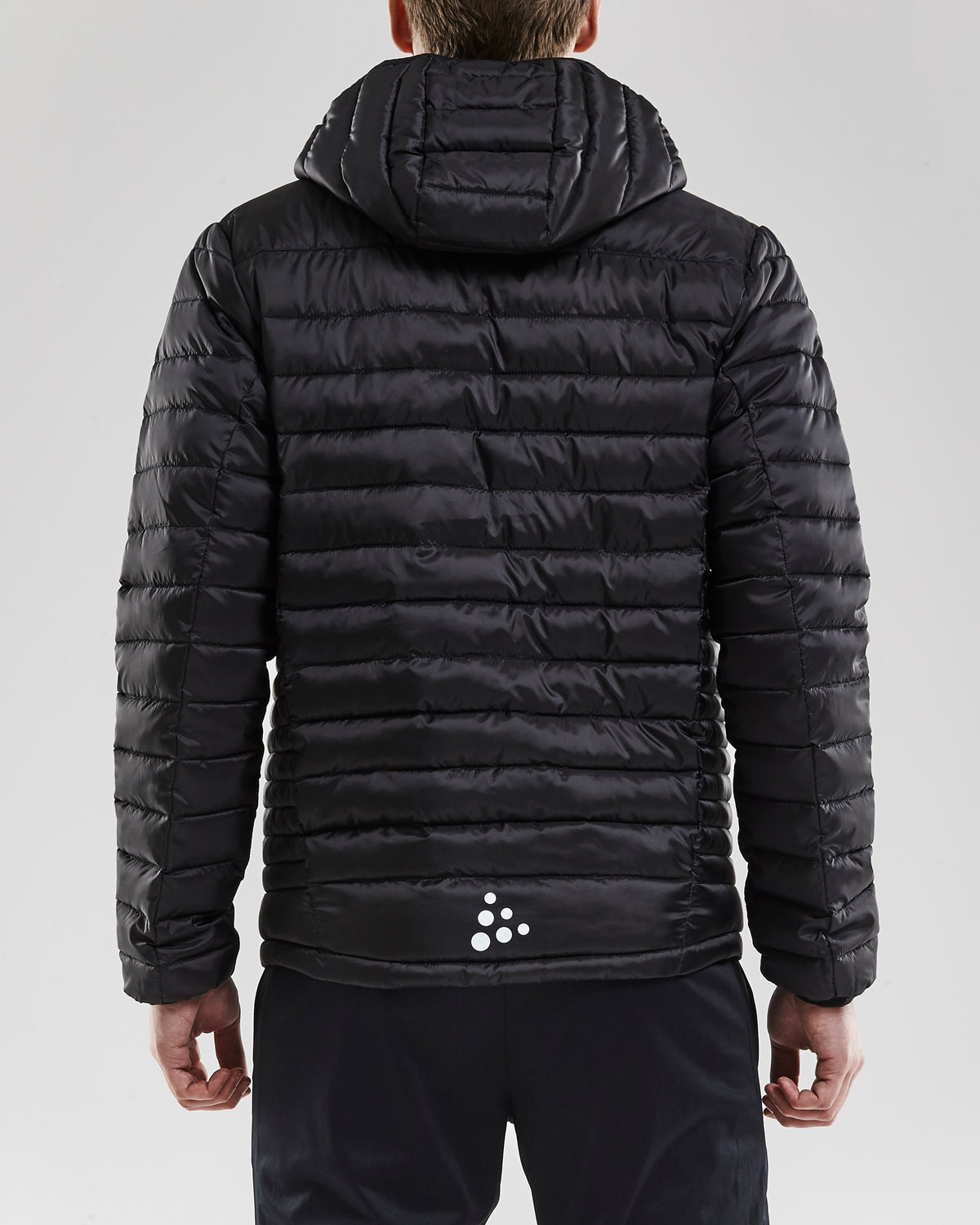 Craft Isolate Jacket Herren in Schwarz, Rückansicht