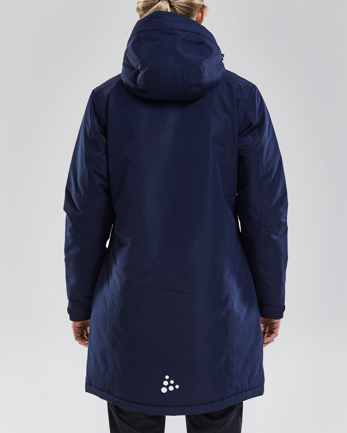 Craft Jacket Parkas Damen in Navy, Detailansicht