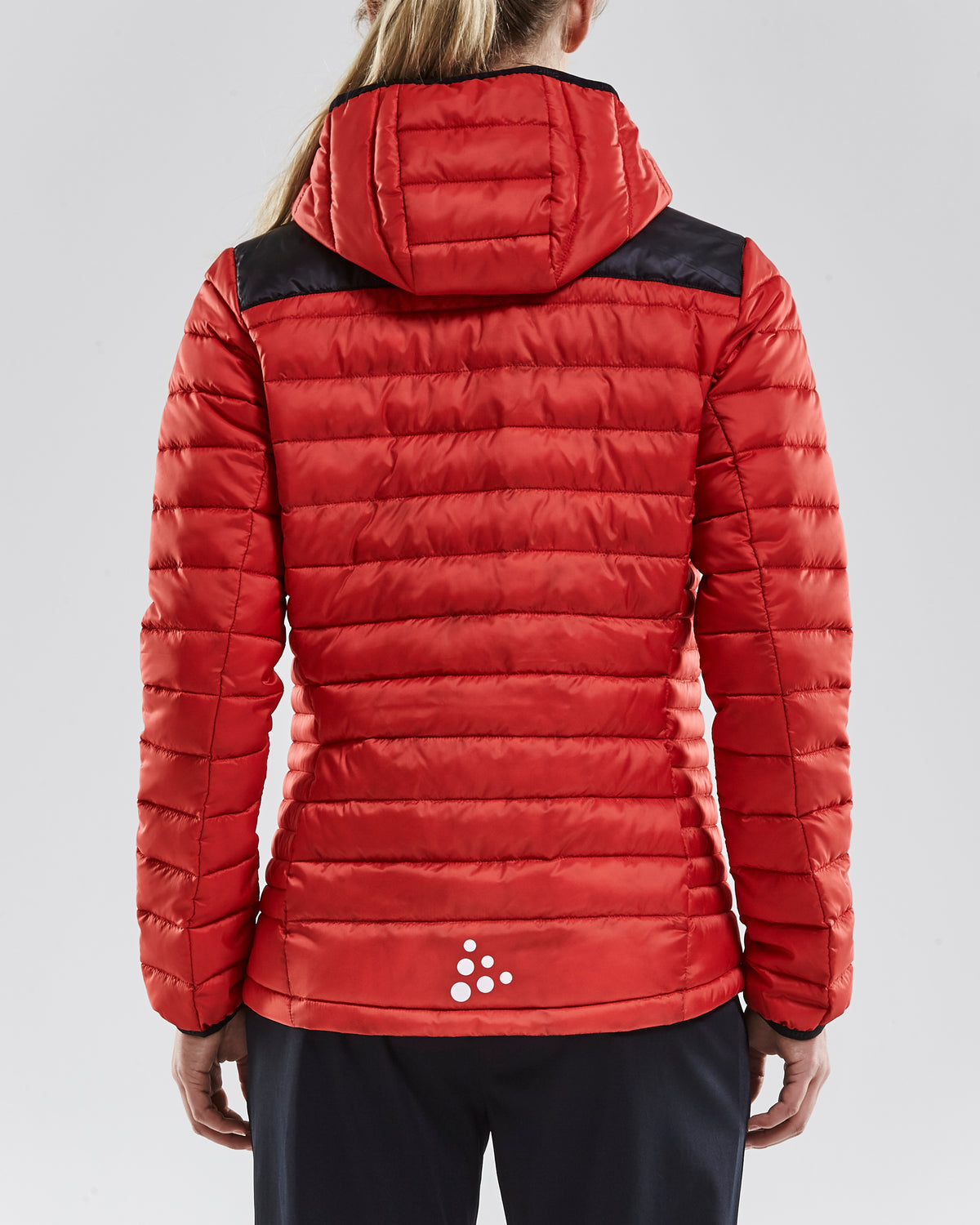 Craft Isolate Jacket Damen in Rot, Detailansicht