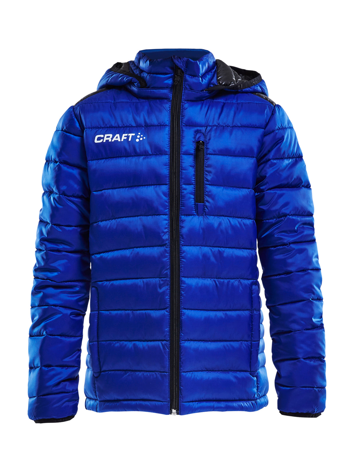 Craft Isolate Jacket Junior in Kobaltblau, Vorderansicht