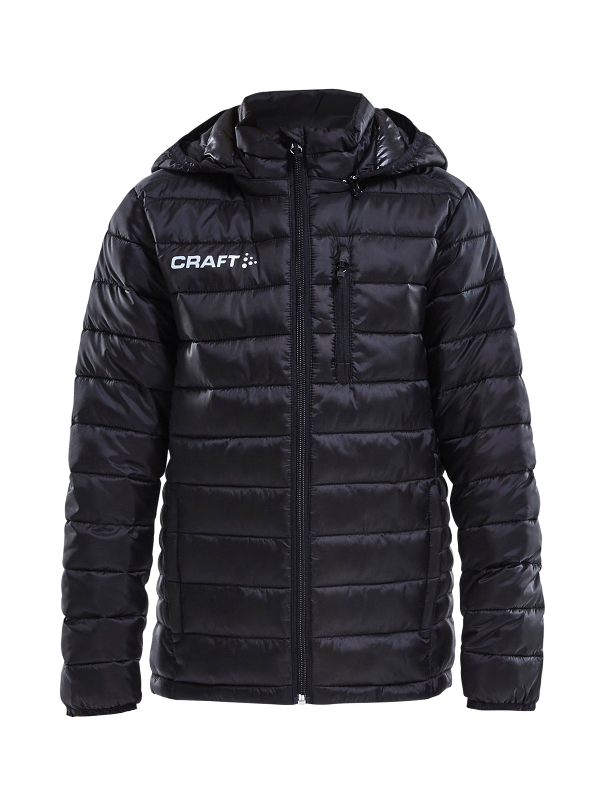 Craft Isolate Jacket Junior in Schwarz, Vorderansicht