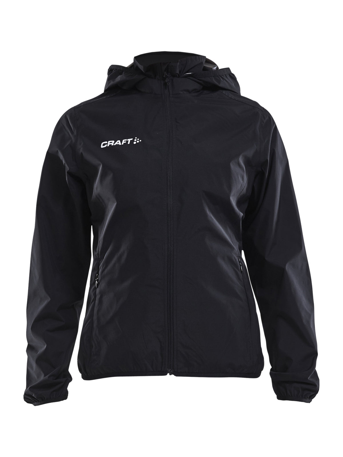 Craft Jacket Rain Damen in Schwarz, Vorderansicht