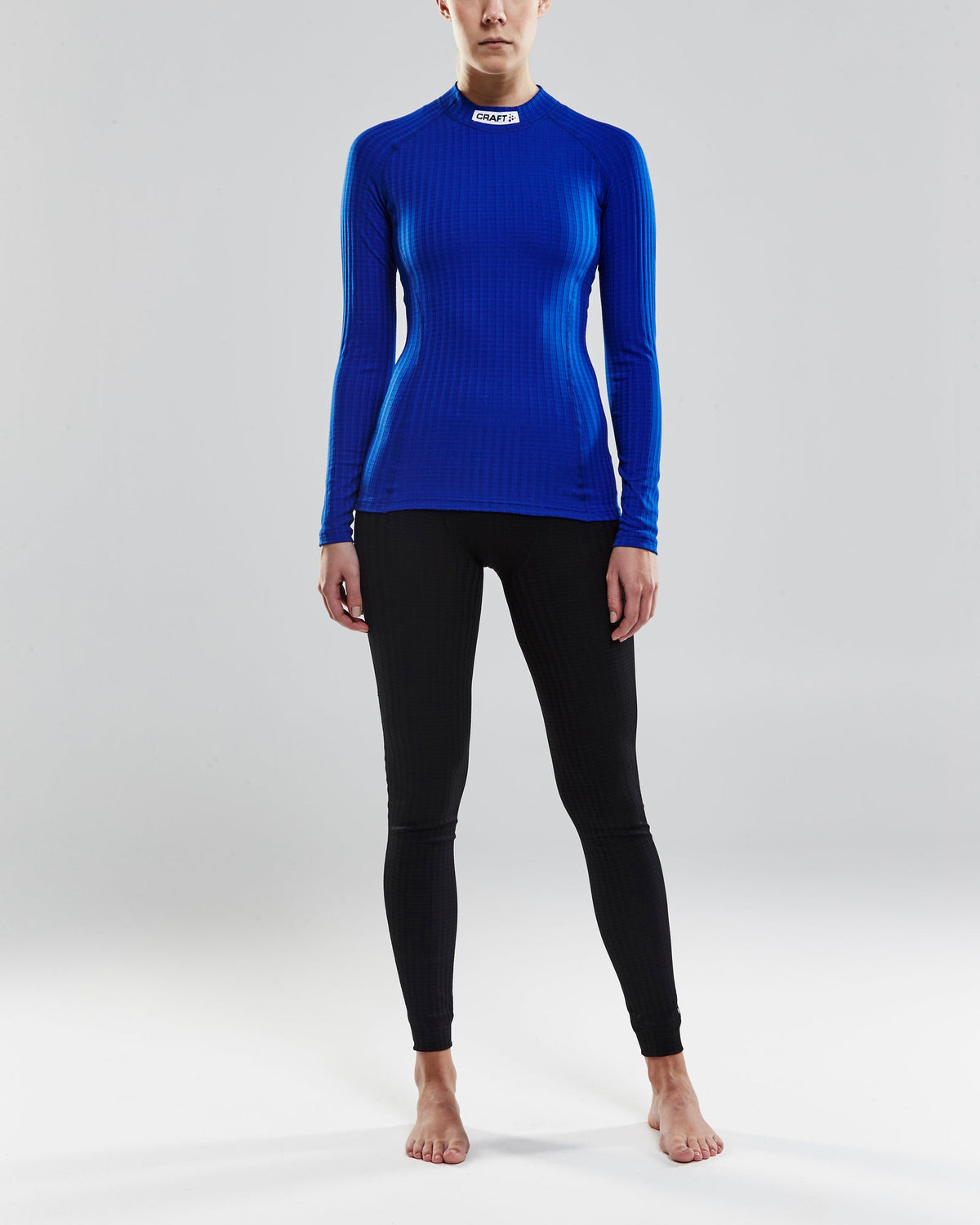 Craft Progress Baselayer CN LS Damen in Kobaltblau, Detailansicht