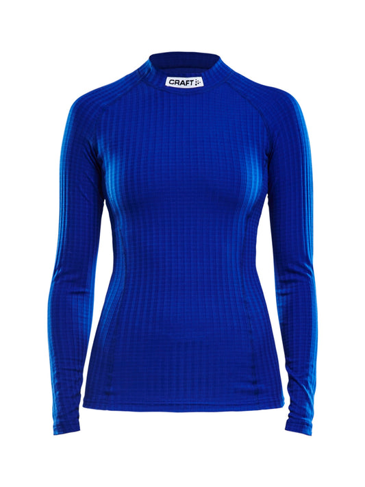 Craft Progress Baselayer CN LS Damen in Kobaltblau, Vorderansicht
