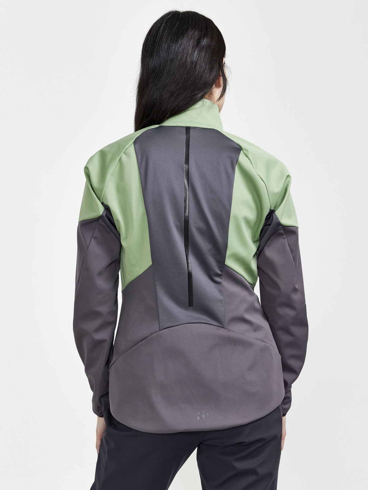 Craft CORE Glide Jacket Damen in Grün, Detailansicht