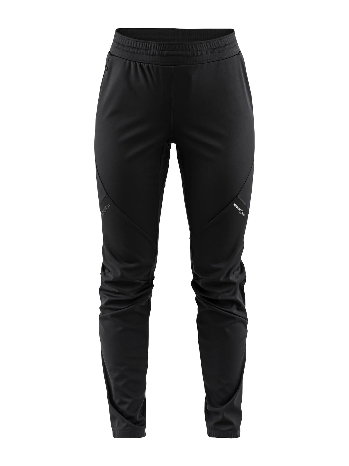 Craft CORE Glide Pants Damen in Schwarz, Vorderansicht