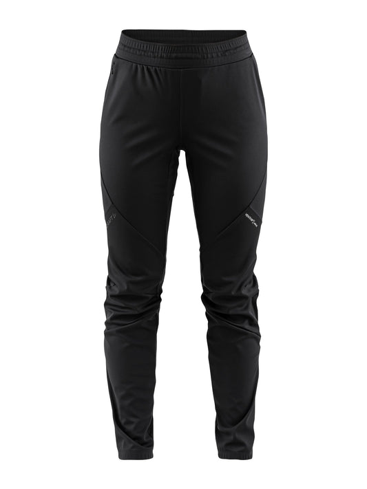 Craft CORE Glide Pants Damen in Schwarz, Vorderansicht