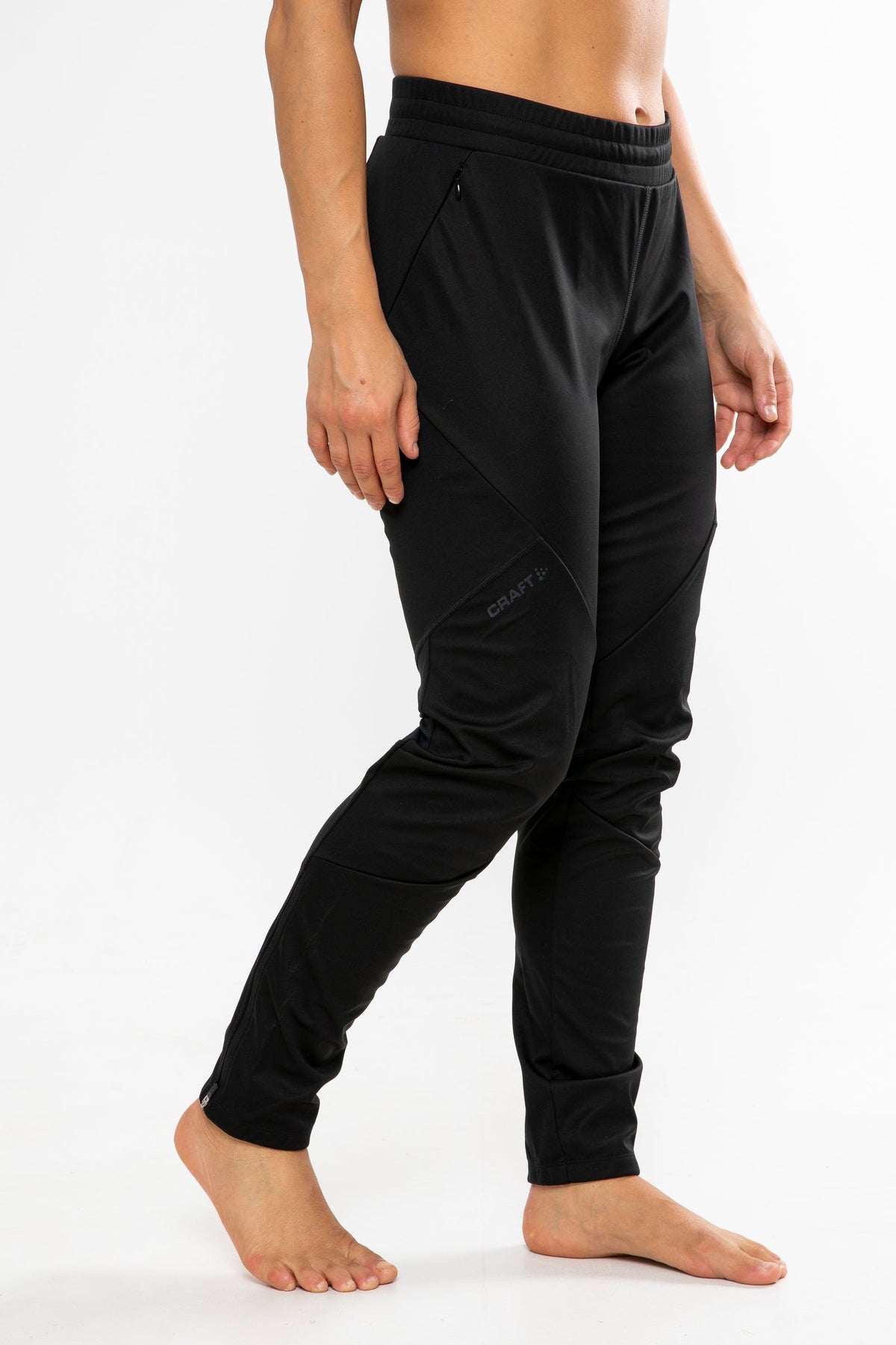Craft CORE Glide Pants Damen in Schwarz, Detailansicht