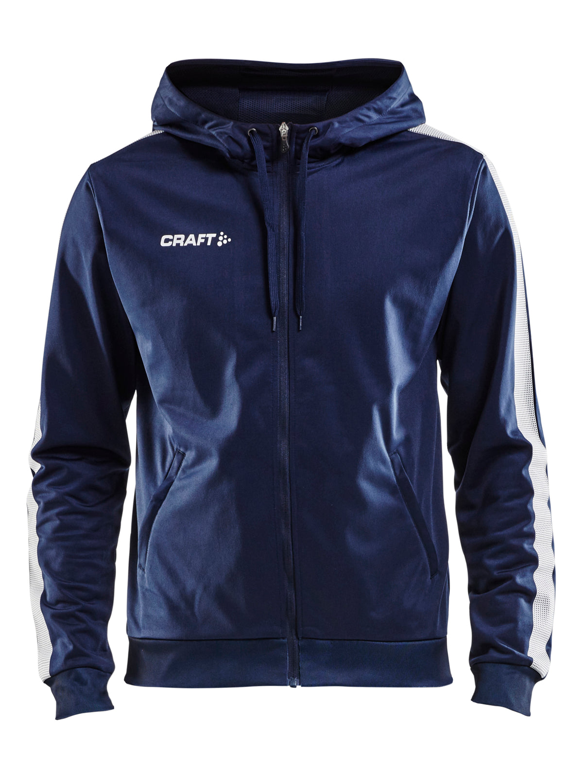 Craft Pro Control Hood Jacket Herren in Navy/Weiss, Vorderansicht